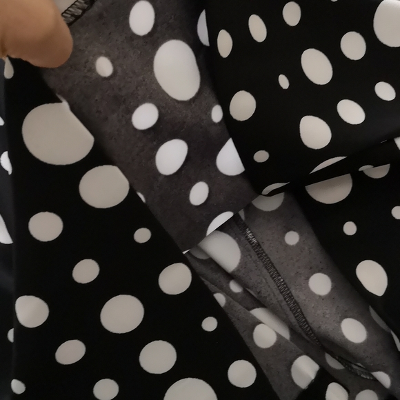 Polka dot black & white sheath dress - Picture 3 of 10